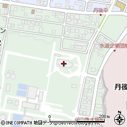 八戸圏域水道企業団検査室周辺の地図