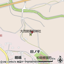 青森県八戸市妙（大茂館）周辺の地図