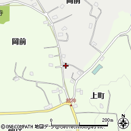 青森県八戸市八幡岡前36周辺の地図