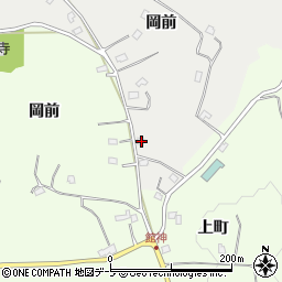 青森県八戸市八幡岡前34周辺の地図