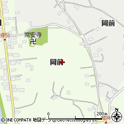 青森県八戸市櫛引（岡前）周辺の地図