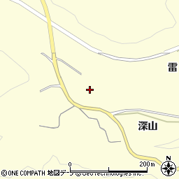 青森県南部町（三戸郡）苫米地（奥ノ沢頭）周辺の地図
