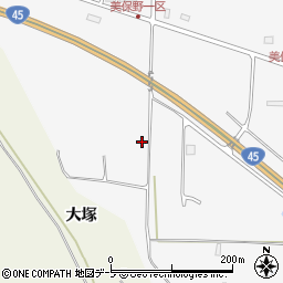 青森県八戸市美保野13-208周辺の地図