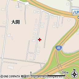 青森県八戸市妙大開3-102周辺の地図
