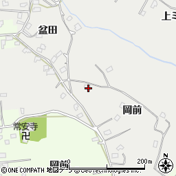 青森県八戸市八幡岡前7周辺の地図