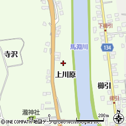 青森県八戸市櫛引上川原15周辺の地図