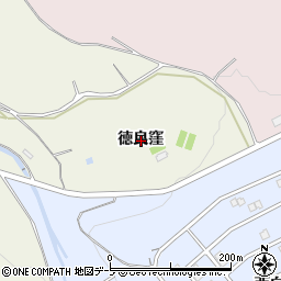 青森県八戸市坂牛徳良窪周辺の地図