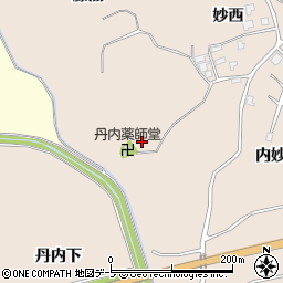 青森県八戸市妙丹内周辺の地図