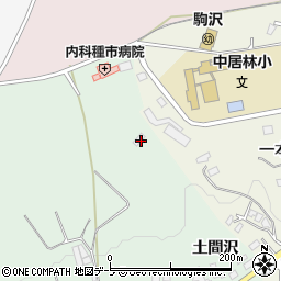 青森県八戸市是川土間沢周辺の地図