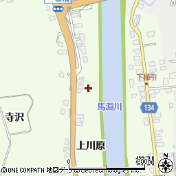 青森県八戸市櫛引（上川原）周辺の地図