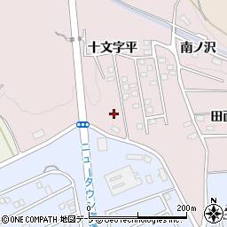 青森県八戸市田面木十文字平38周辺の地図