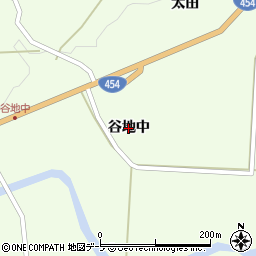 青森県五戸町（三戸郡）倉石又重（谷地中）周辺の地図