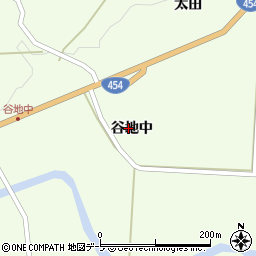 青森県三戸郡五戸町倉石又重谷地中60周辺の地図