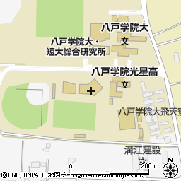 八戸学院大会館周辺の地図