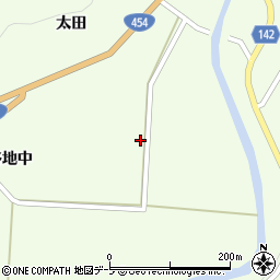 青森県三戸郡五戸町倉石又重前田周辺の地図