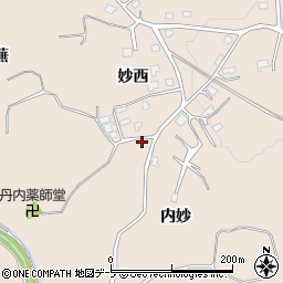 青森県八戸市妙西8周辺の地図