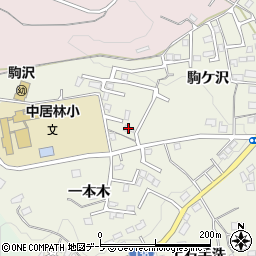 青森県八戸市石手洗駒ケ沢22周辺の地図