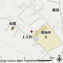 青森県八戸市八幡（上ミ沢）周辺の地図