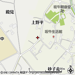 青森県八戸市坂牛上野平22周辺の地図