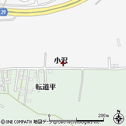 青森県八戸市糠塚小沢23周辺の地図