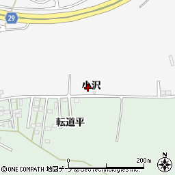 青森県八戸市糠塚小沢23-10周辺の地図