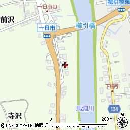 青森県八戸市櫛引上川原1周辺の地図