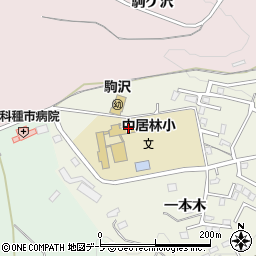 八戸市立中居林小学校周辺の地図