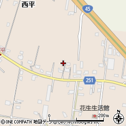 青森県八戸市妙西平55周辺の地図