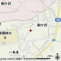 青森県八戸市石手洗駒ケ沢18周辺の地図