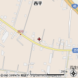 青森県八戸市妙西平48周辺の地図