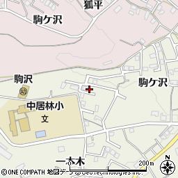 青森県八戸市石手洗駒ケ沢25周辺の地図