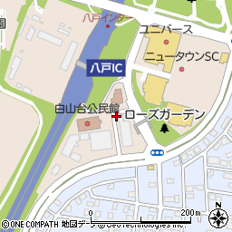 株式会社東奥アドシステム　八戸営業所周辺の地図