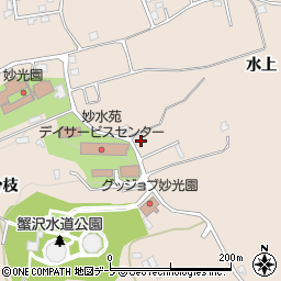 青森県八戸市妙水上24-1周辺の地図