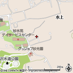 青森県八戸市妙滝沢15周辺の地図