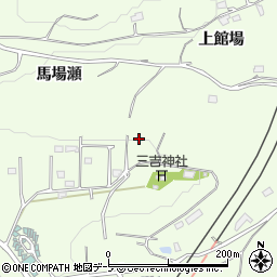 青森県八戸市櫛引鷹待場周辺の地図