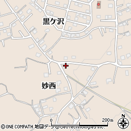 青森県八戸市妙分枝1周辺の地図