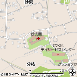青森県八戸市妙分枝30周辺の地図