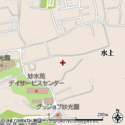 青森県八戸市妙水上17-10周辺の地図