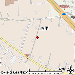 青森県八戸市妙西平43周辺の地図