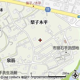 石仁食料品店周辺の地図