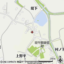 青森県八戸市坂牛上野平3周辺の地図