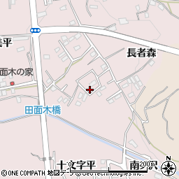 青森県八戸市田面木十文字平7周辺の地図