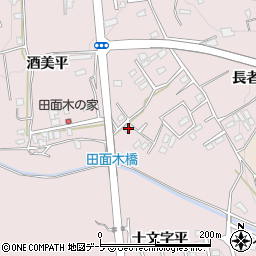 青森県八戸市田面木十文字平4-15周辺の地図