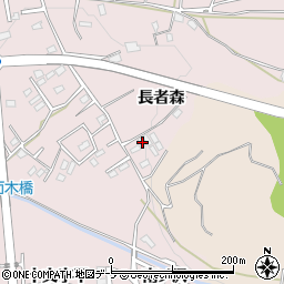 青森県八戸市田面木長者森7-10周辺の地図