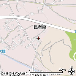 青森県八戸市田面木長者森7周辺の地図