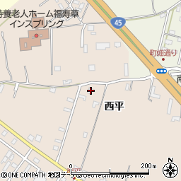 青森県八戸市妙西平36周辺の地図