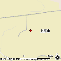 青森県八戸市金浜上平山周辺の地図