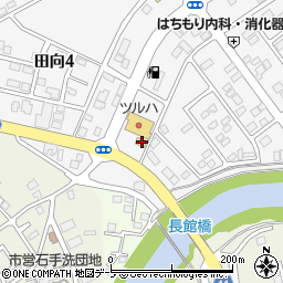 ローソン八戸石手洗店周辺の地図