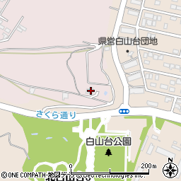 青森県八戸市田面木長者森19周辺の地図