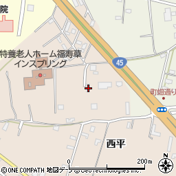 青森県八戸市妙西平7周辺の地図